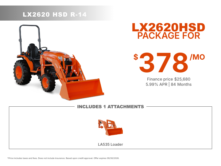 LX2620HSD Package - LX2620HSD with Loader